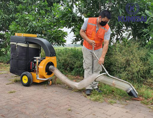 Máy hút rác lá cây đô thị Kumisai KMS-2K - 4